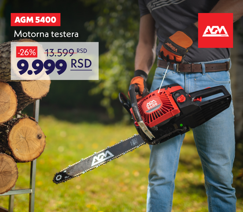 AGM motorna testera