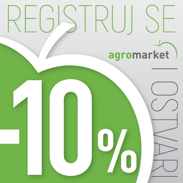 Registruj se i ostvari popust 10%