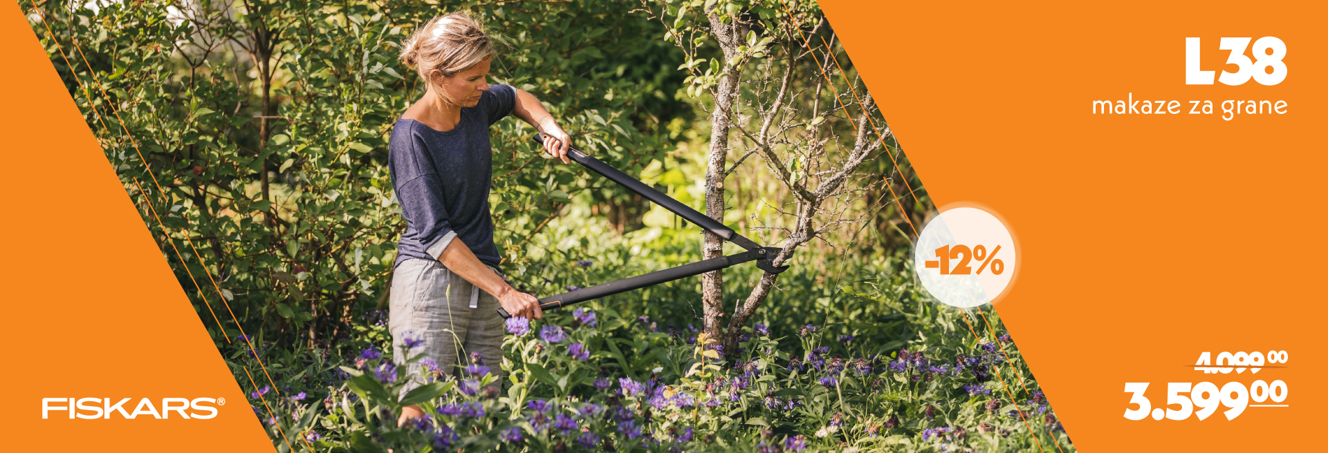 Makaze za grane Fiskars L38