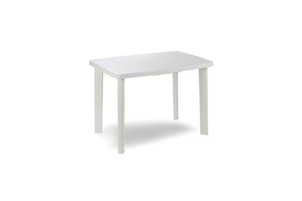 Baštenski sto plastični 101 x 68 x 72cm Faretto beli 