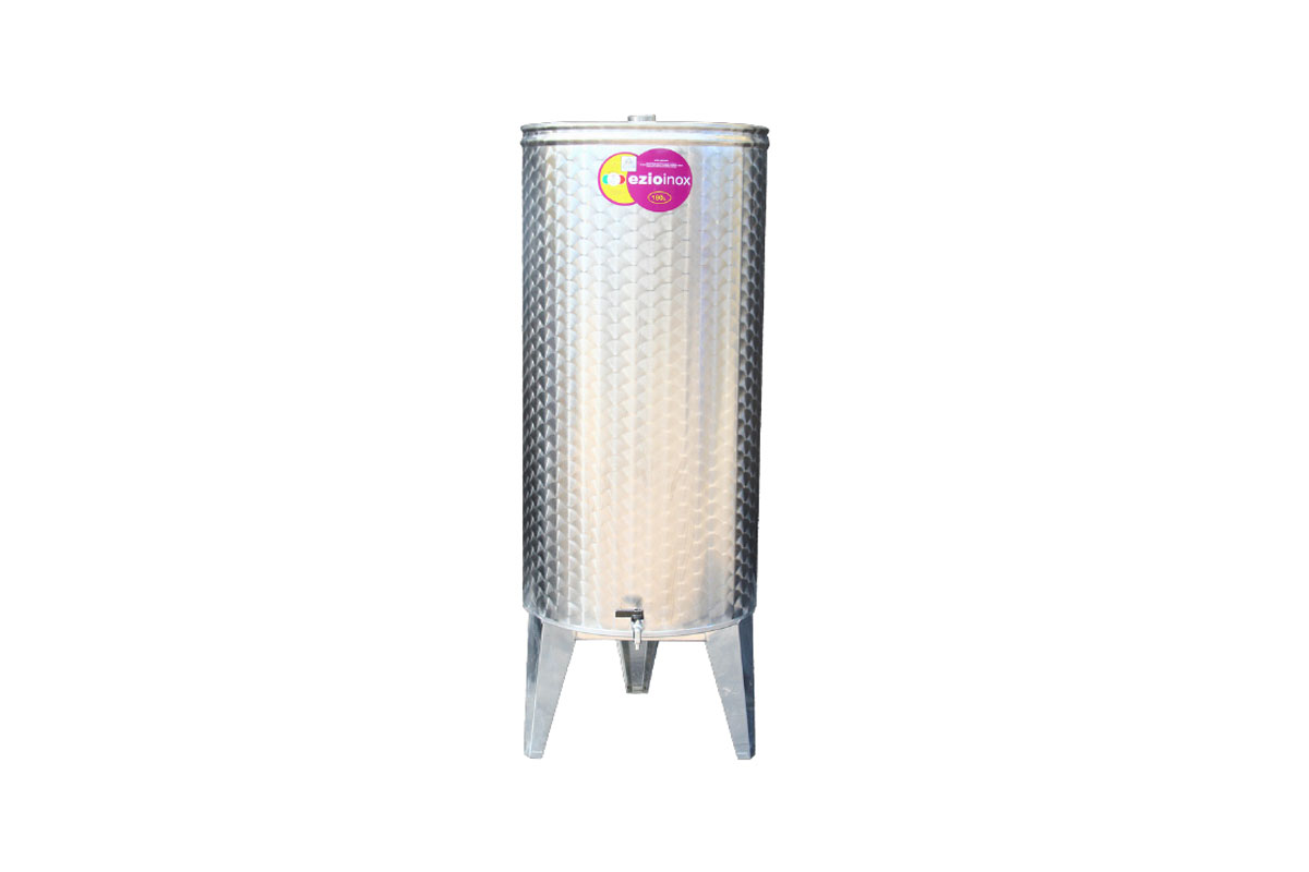 Inox bačva 180 l (za rakiju)- sa slavinom 