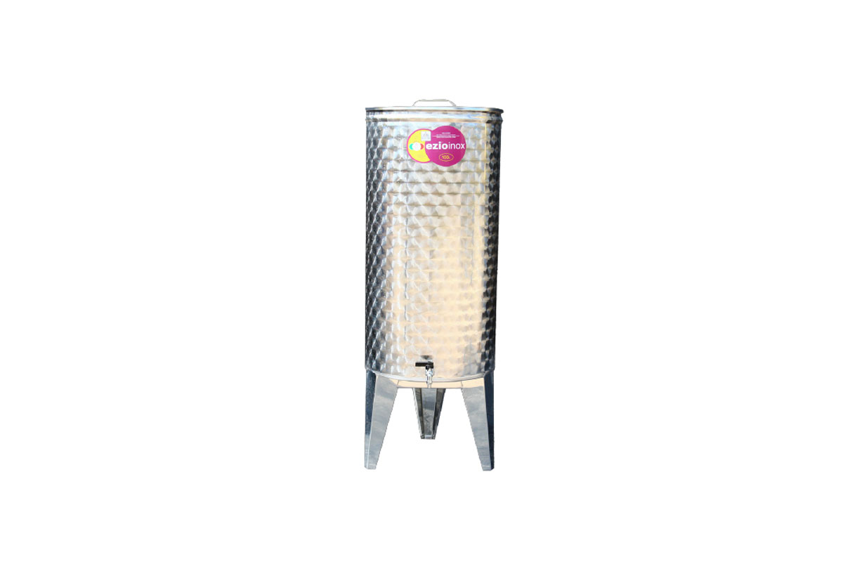 Inox bačva 100 l (za vino)- sa slavinom 