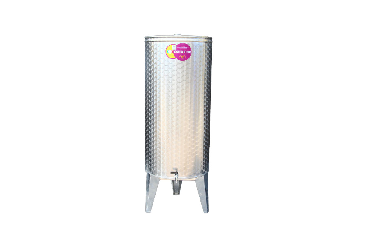 Inox bačva 180 l (za vino)- sa slavinom 