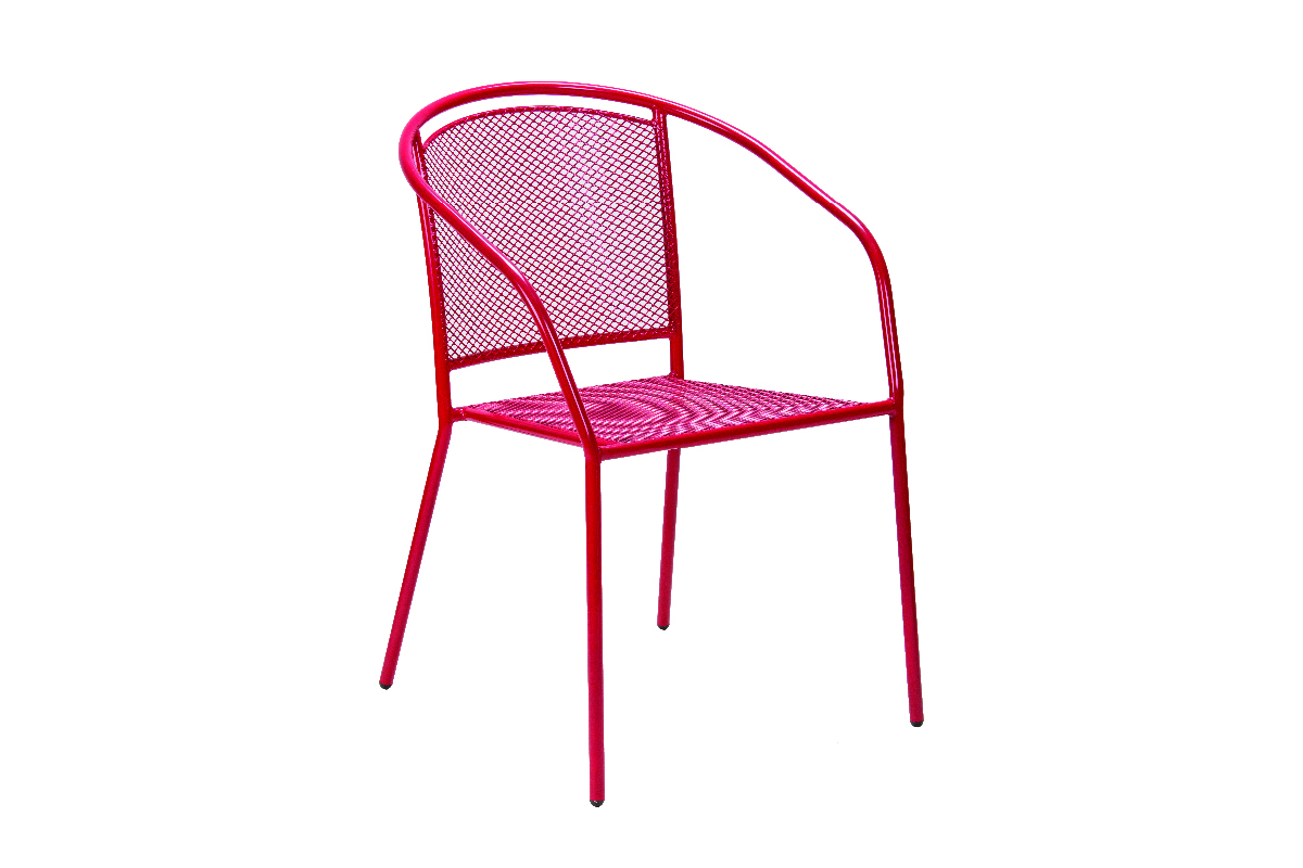 Metalna stolica – crvena Arko 