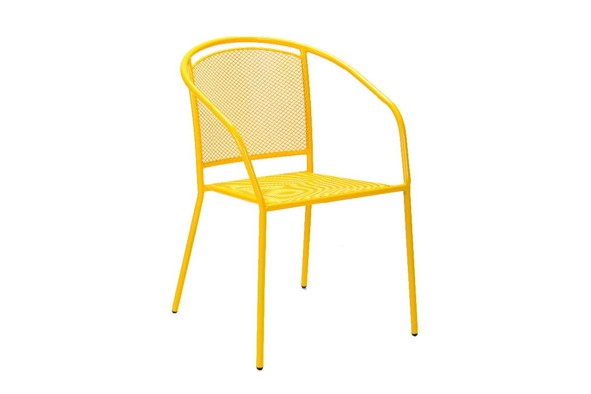 Metalna stolica – žuta Arko 