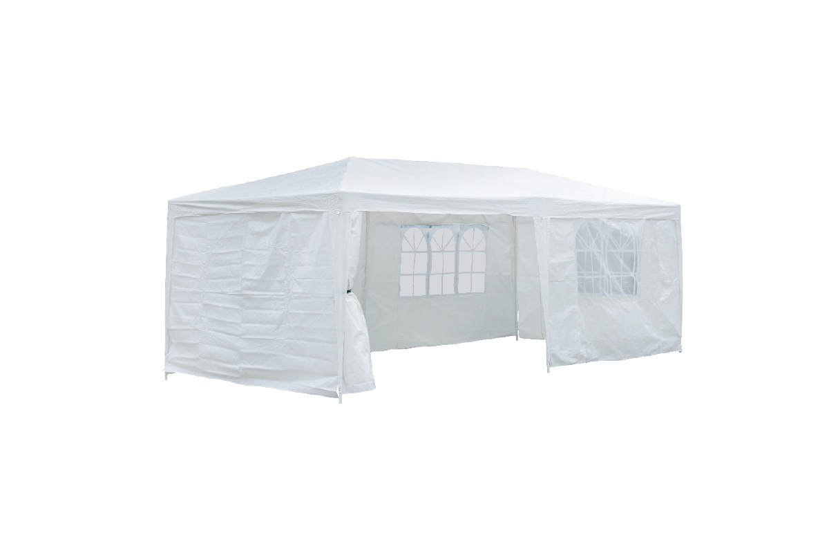 Tenda 3 x 6 sa bočnim stranama – bela 