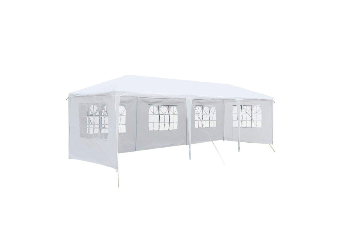 Tenda 3 x 9 sa bočnim stranama – bela 