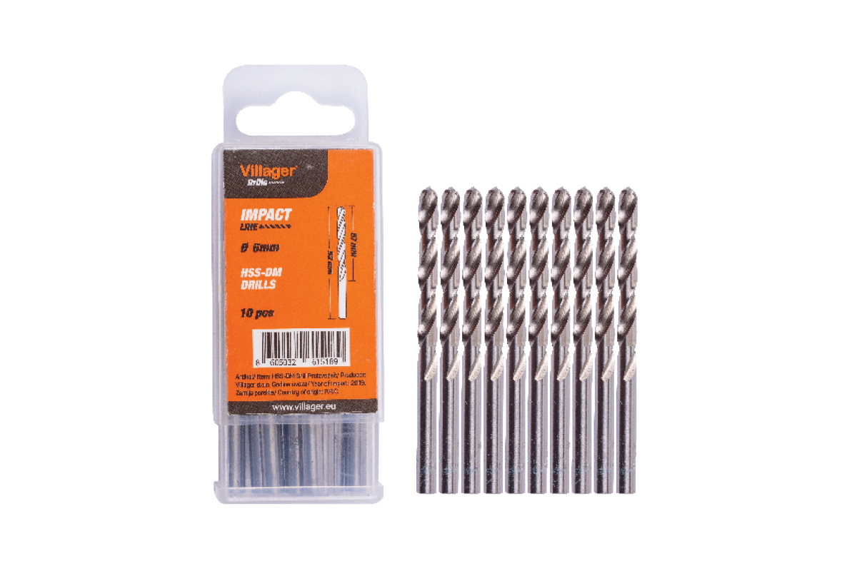 Burgija za metal Villager Impact Line HSS-DM 5.5 mm 10/1 