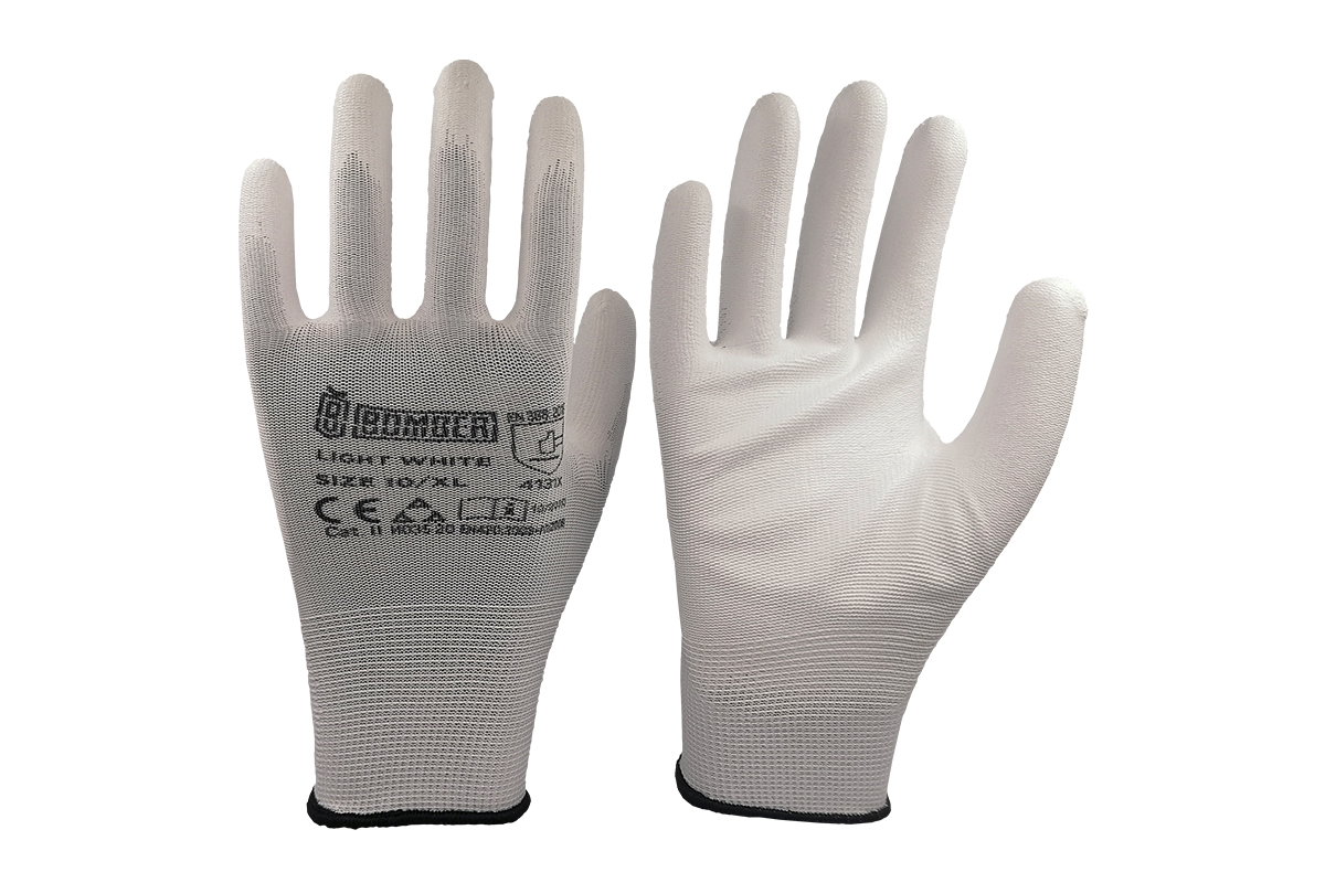 Rukavice Bomber Light White 9 