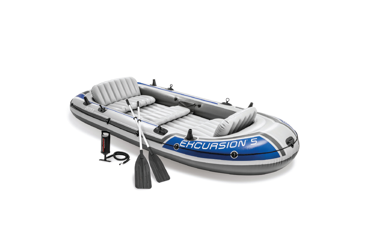 Čamac za vodu EXCURSIONTM 5 BOAT SET 366 x168 x 43cm