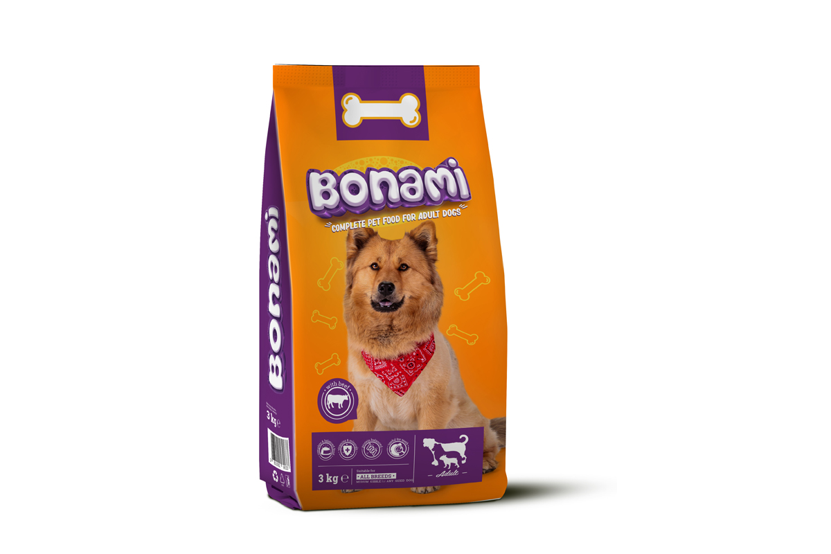 Briketi za pse Junetina 3kg - Bonami 