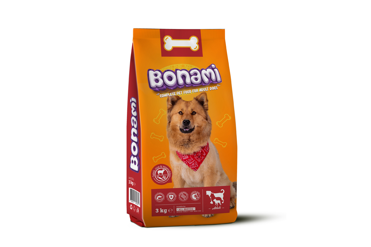 Briketi za pse Jagnjetina&Pirinač&Povrće 3kg - Bonami 