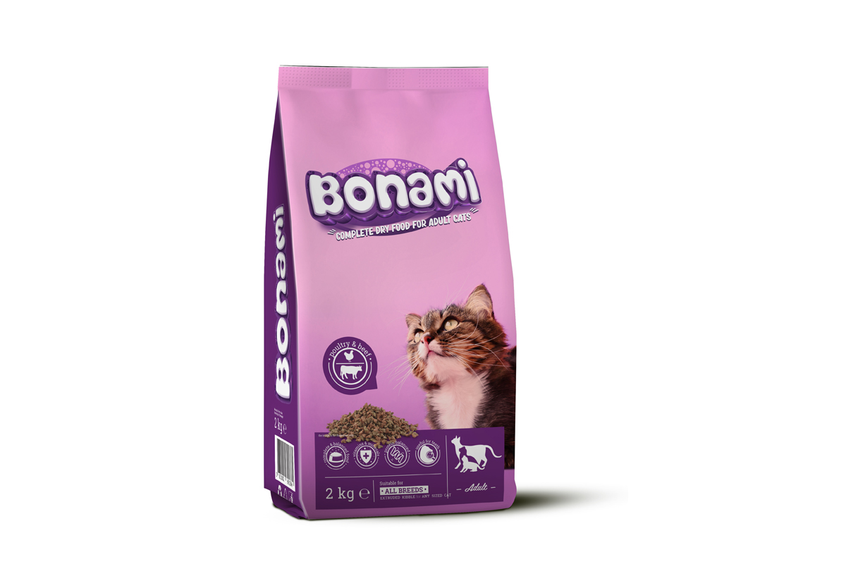 Briketi za mačke Živina&Junetina 2kg - Bonami 