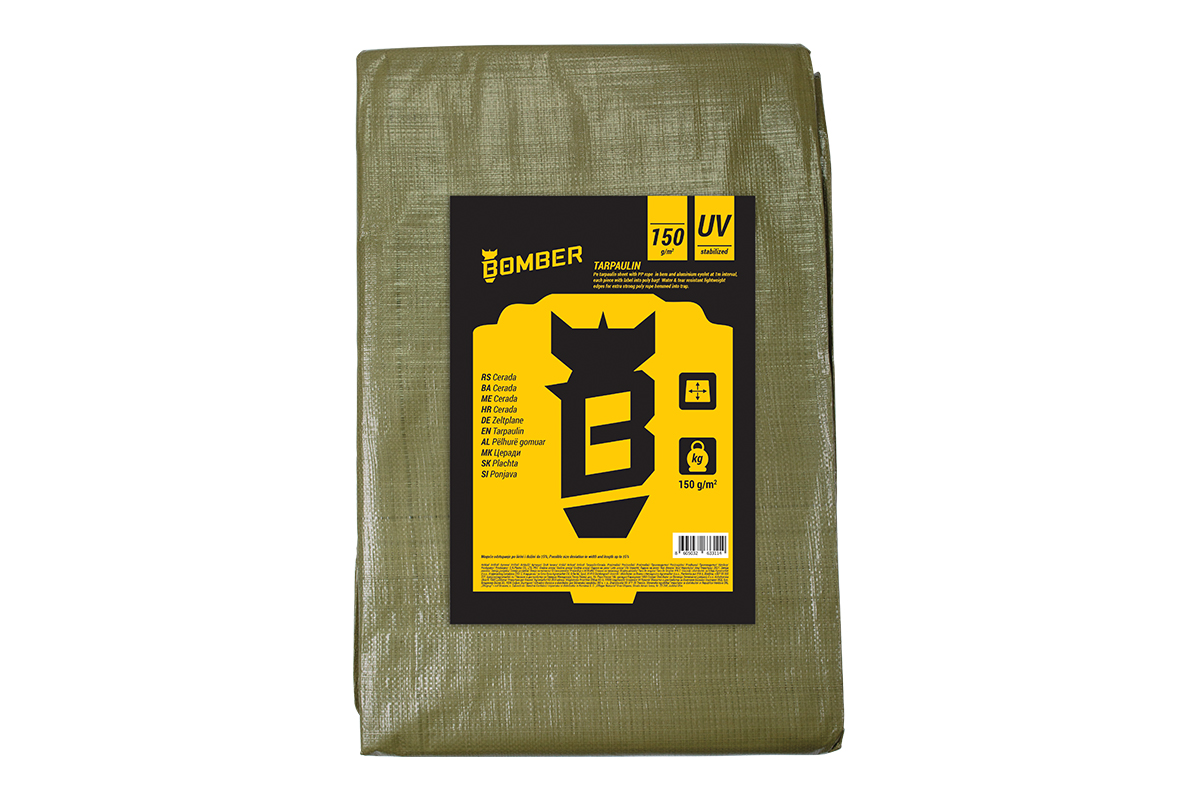 Cerada 3 x 5 - 150g - Bomber 