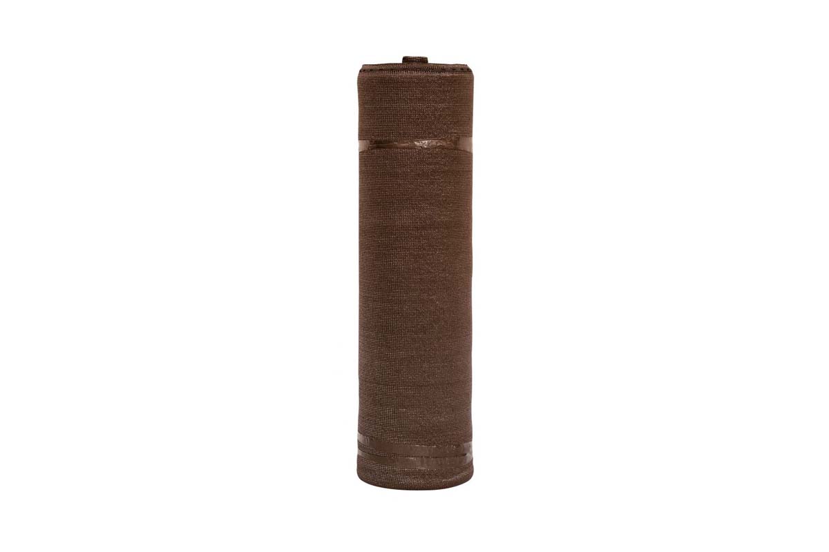 Mreža neprovidna 1.5 x 10 m braon