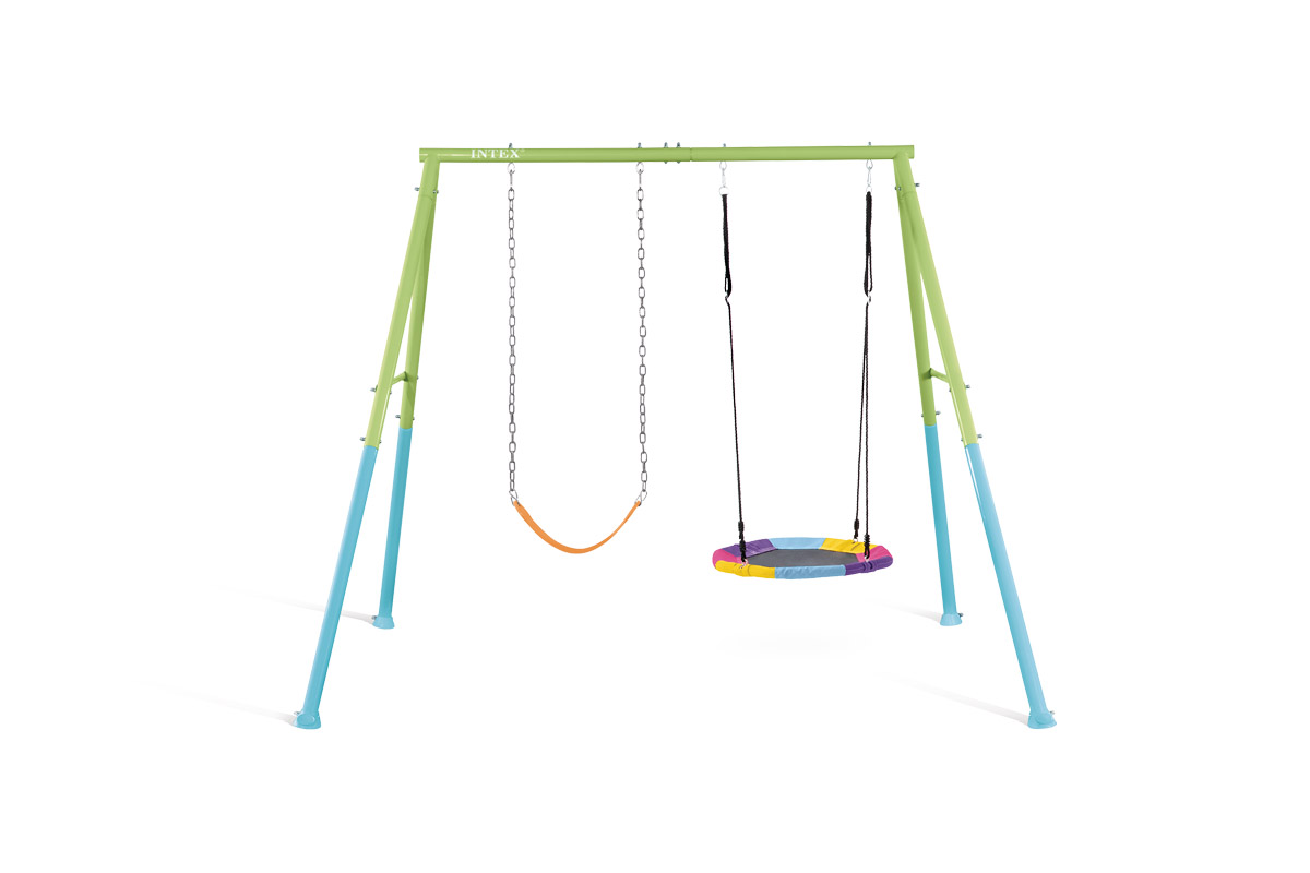 Dečija metalna ljuljaška dva sedišta 