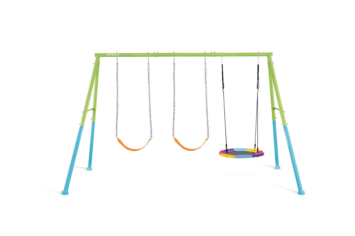 Dečija metalna ljuljaška trodelni set 