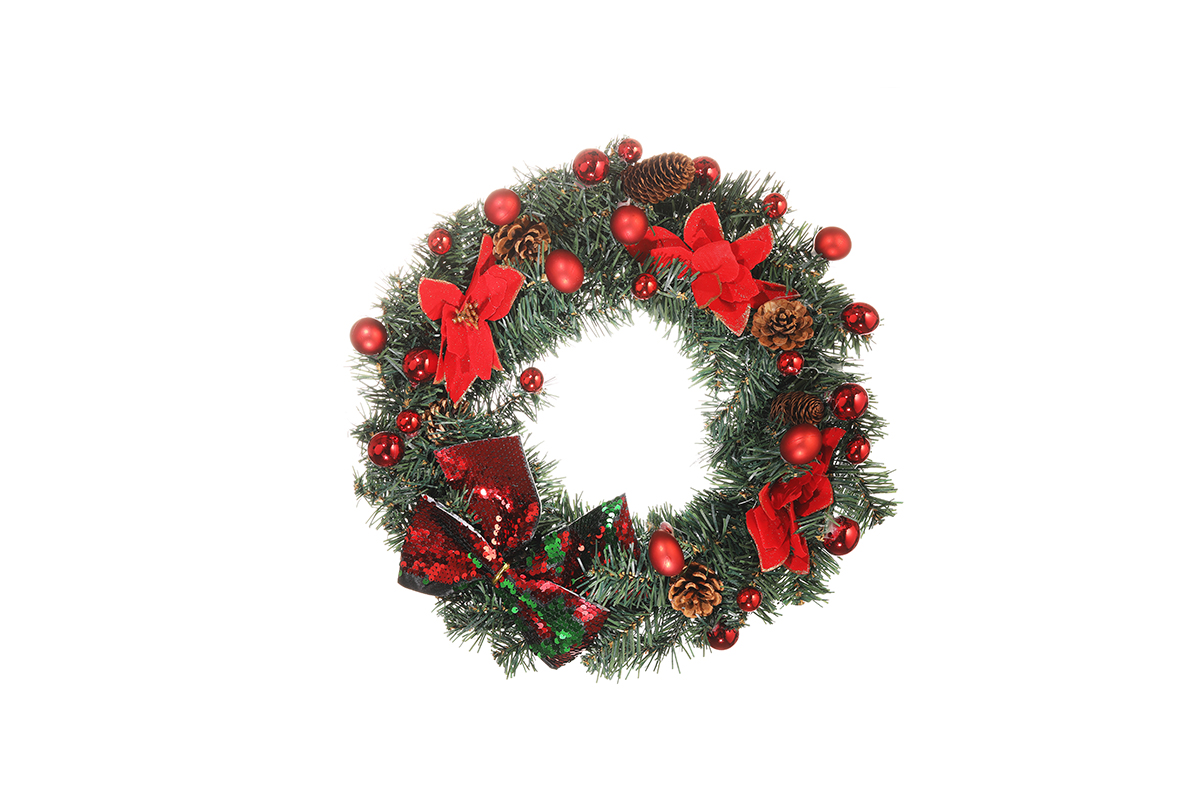 Novogodišnji venac 45cm 