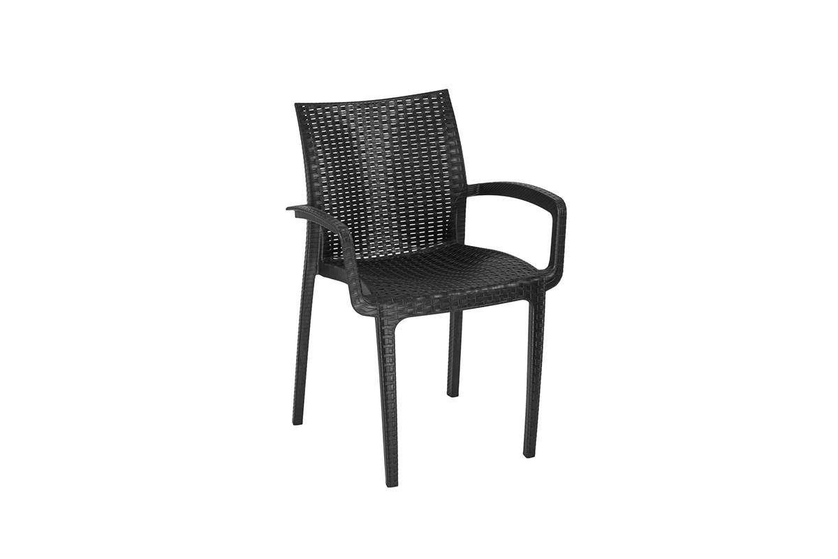 Baštenska stolica Duke antracit 