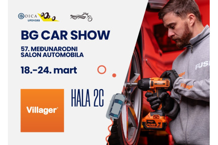 Villager na Sajmu automobila u Beogradu: alati i rešenja za rad sa vozilima
