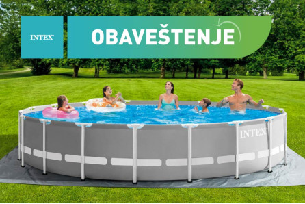 Intex obavestenje!