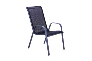 Baštenska stolica – crna Como 