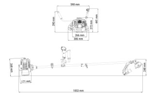 Motorni trimer Villager BC 33 ESB 