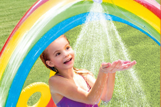 Dečji bazen 2.97 x 1.93 x 1.35m Rainbow Ring Play Center 