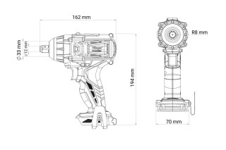 Fuse akumulatorski brushless udarni odvrtač VLP 5320 