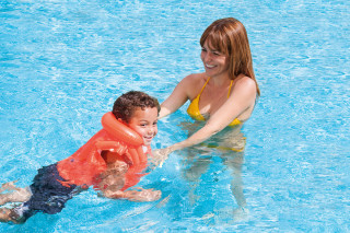 Prsluk za plivanje za decu DELUXE SWIM VEST 