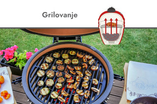 Kamado roštilj 55 cm 