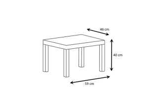 Baštenski set Jungle sa jastucima 