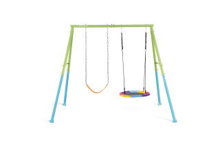 Dečija metalna ljuljaška dva sedišta 