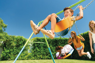 Dečija metalna ljuljaška trodelni set 