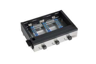 Plancha na gas sa tri gorionika 