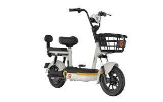 Baterijski bicikl Yadea Teena 48V 12Ah - beli 