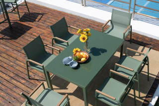 Baštenski set sto + 6 stolica Olive (A+B) 