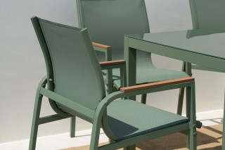 Baštenski set sto + 6 stolica Olive (A+B) 