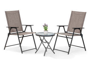 Trodelni set sa dve sklopive stolice Snap Rest 