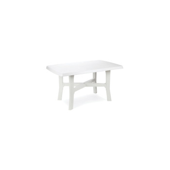 Baštenski sto plastični 138 x 88 x 72cm Rodano beli 