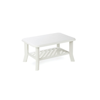 Baštenski sto plastični 90 x 60 x 46cm Niso beli 