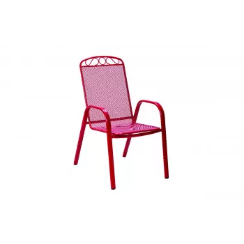 Metalna stolica – crvena Melfi 