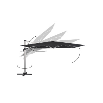 Manila suncobran crni 