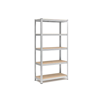 Metalna polica Bomber 5L 180x90x40 cm - pocinkovana 