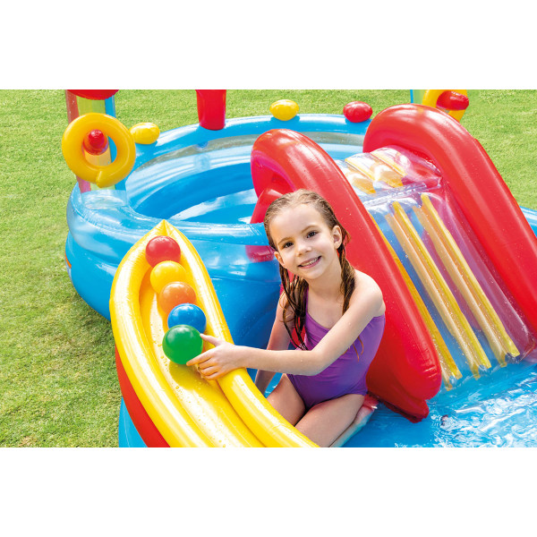 Dečji bazen 2.97 x 1.93 x 1.35m Rainbow Ring Play Center 