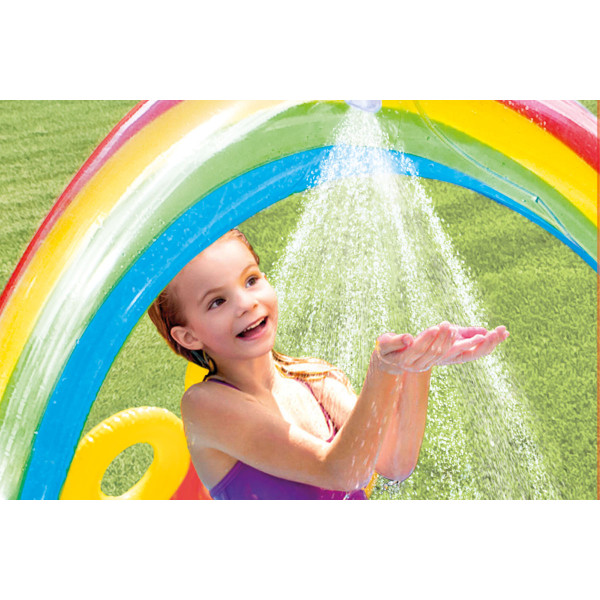 Dečji bazen 2.97 x 1.93 x 1.35m Rainbow Ring Play Center 