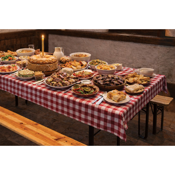 Baštenski set stout - sto + 2 klupe 220 x 90 