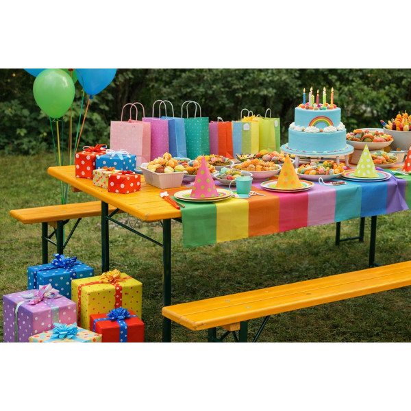 Baštenski set stout - sto + 2 klupe 220 x 90 