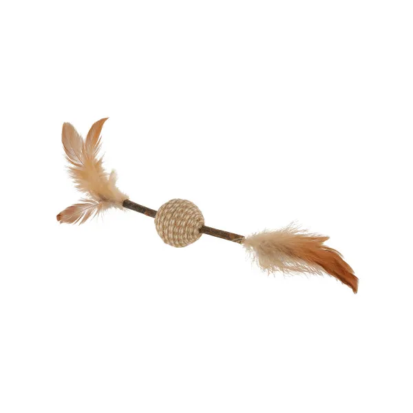 Igračka - Matatabi štap sa perjem 