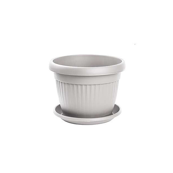 Gardino - mediteran saksija sa podm. 55cm bela 